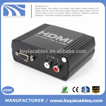 Hot sell VGA TO HDMI With Audio Converter full 1080P